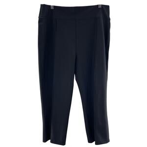 Époque Evolution Jet Set Black Cropped Casual
Activewear Pull In Pants Size 16P